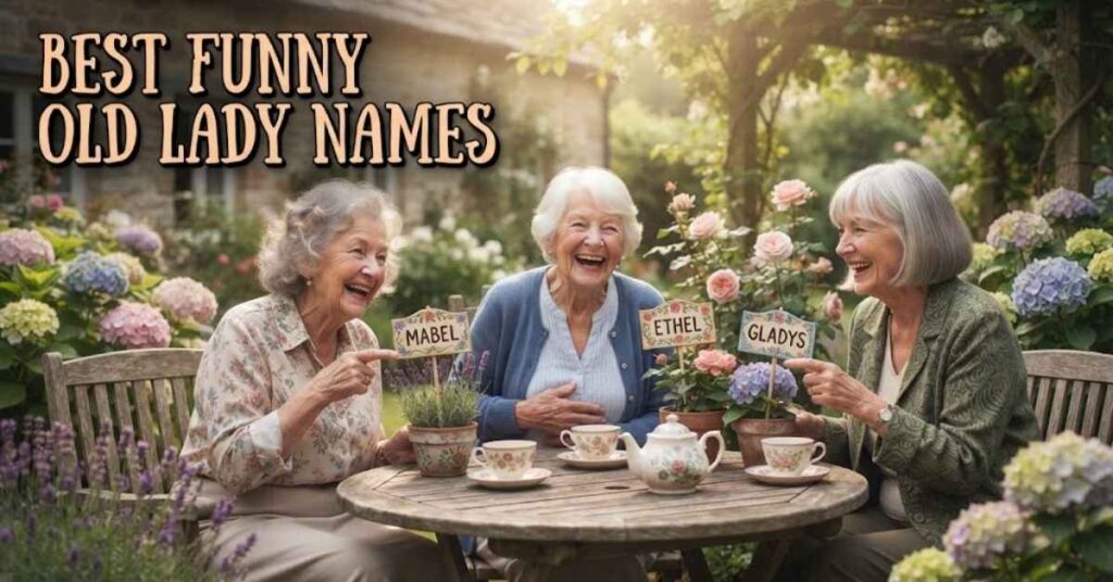 Best Funny Old Lady Names
