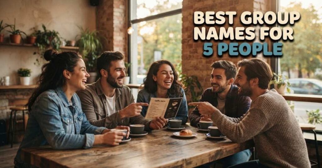 Best Group Names for 5 People