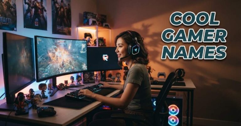 Cool Gamer Names