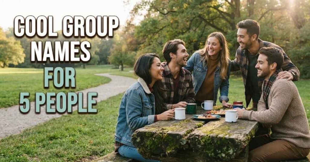 Cool Group Names for 5 People