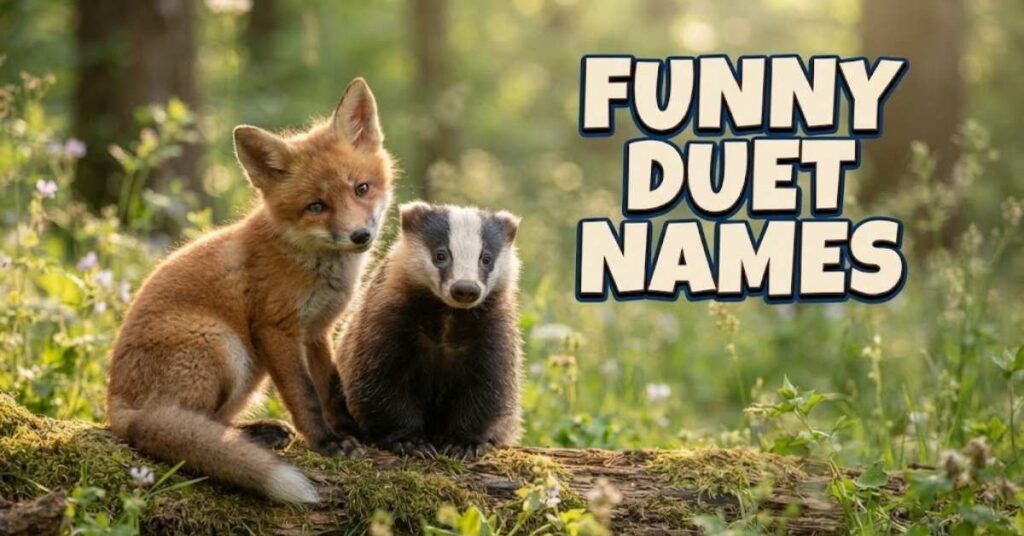 Funny Duet Names
