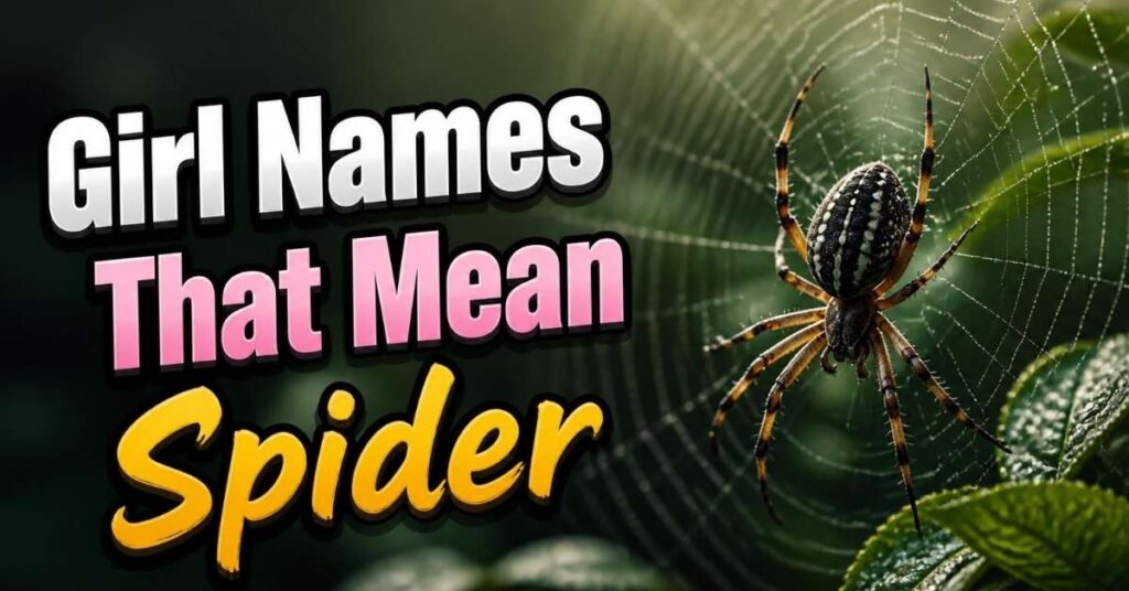 Girl Names That Mean Spider