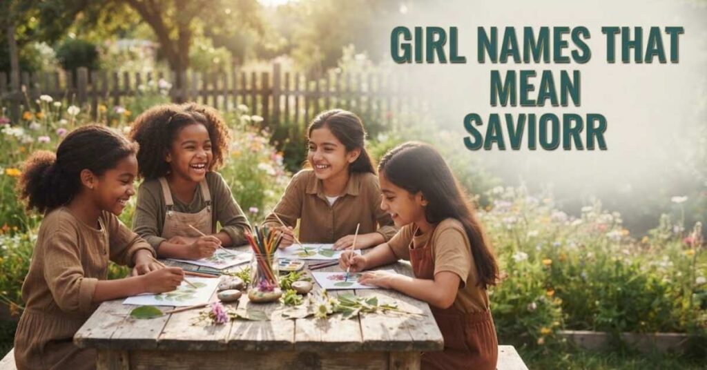 Girl Names that Mean Saviorr
