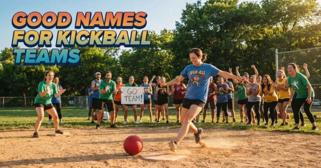 Good Names for Kickball Teams