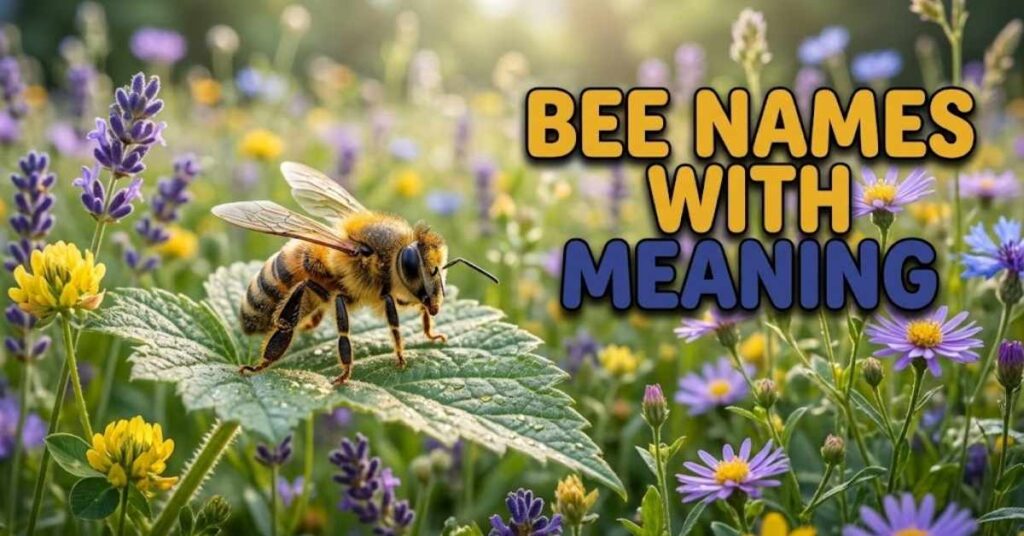 Bee Names With Meaning