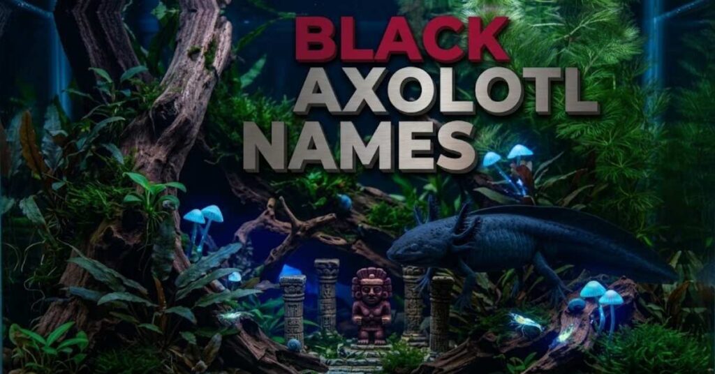 Black Axolotl Names