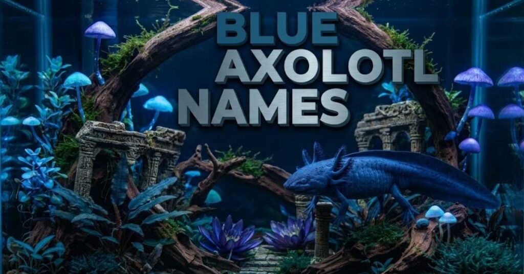 Blue Axolotl Names