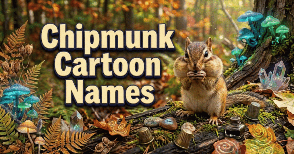  Chipmunk Cartoon Names