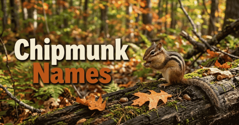 Chipmunk Names