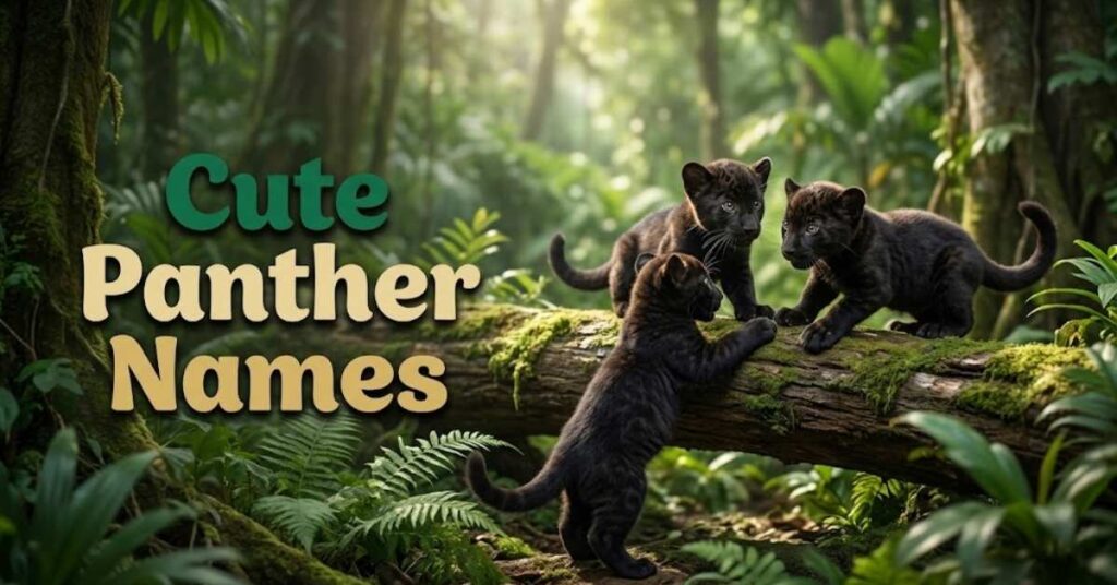 Cute Panther Names