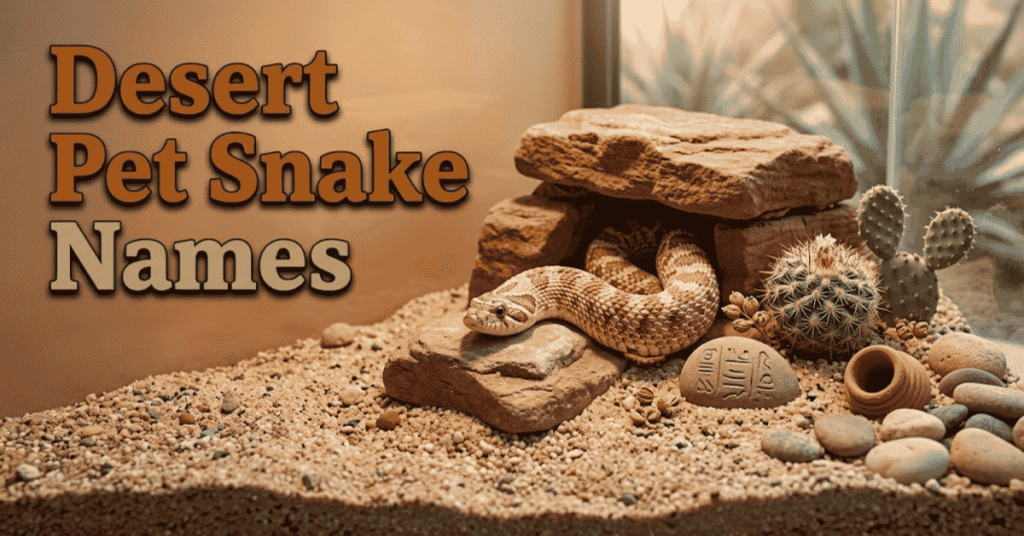 Desert Pet Snake Names
