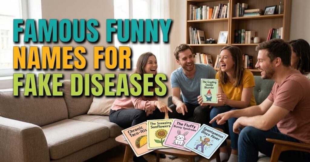 Famous Funny Names for Fake Diseases