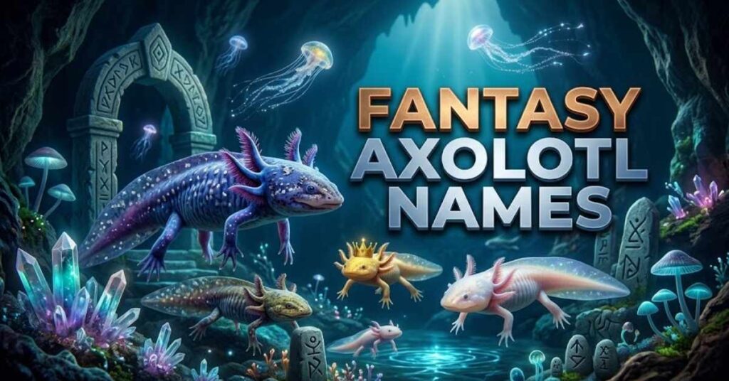 Fantasy Axolotl Names