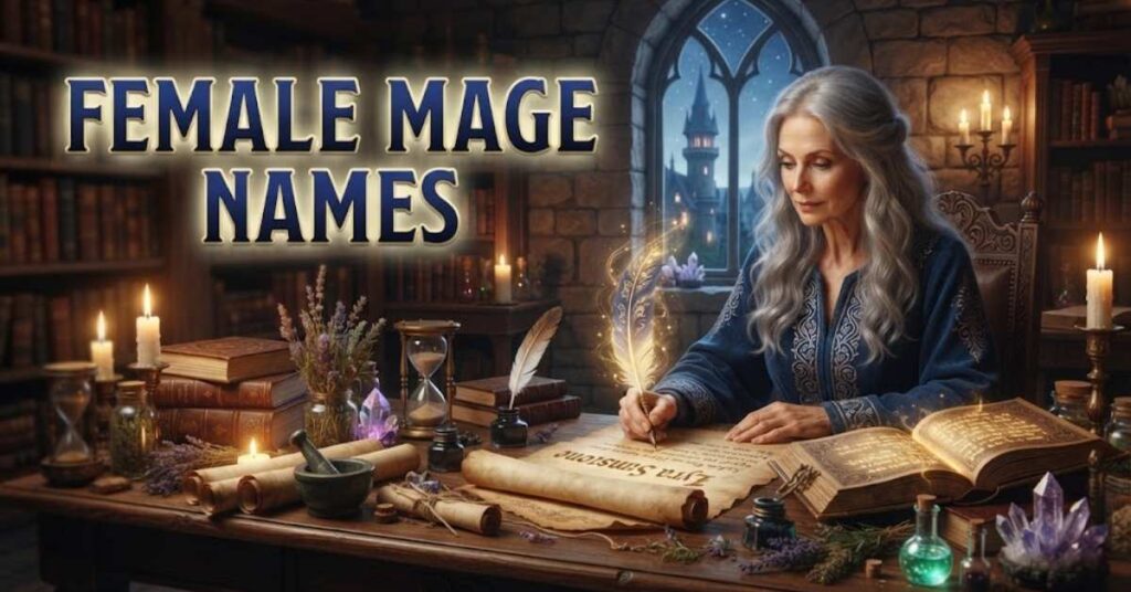Female Mage Names