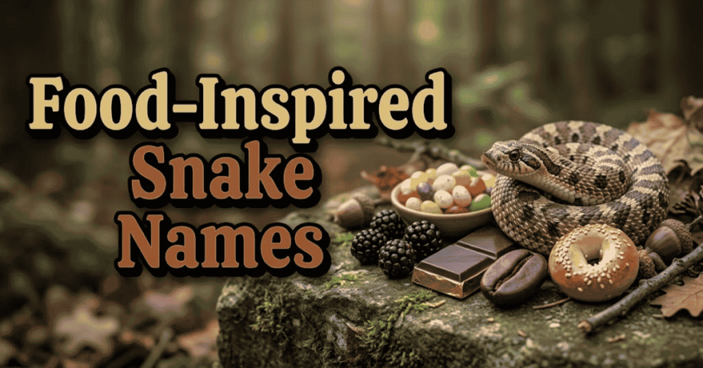  Food-Inspired Snake Names