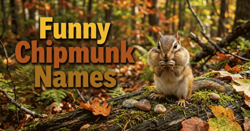  Funny Chipmunk Names