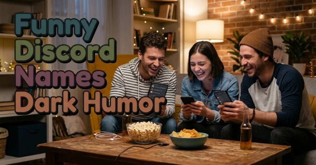 Funny Discord Names Dark Humor
