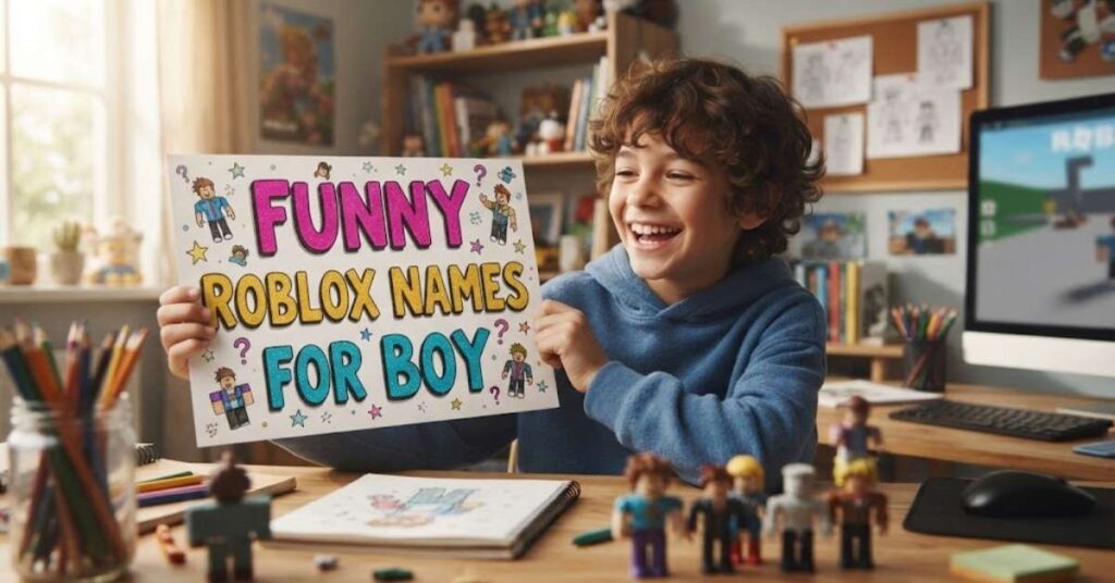 Funny Roblox Names For Boy