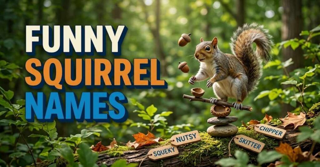 Funny Squirrel Names