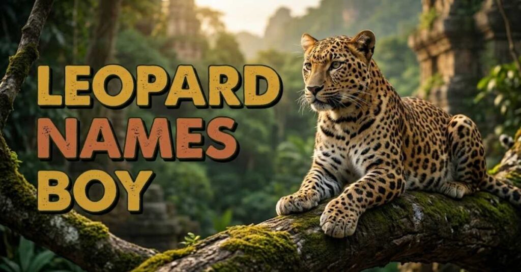 Leopard Names Boy