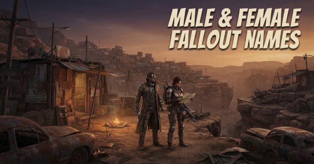 Male & Female Fallout Names