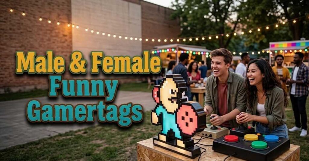 Male & Female Funny Gamertags