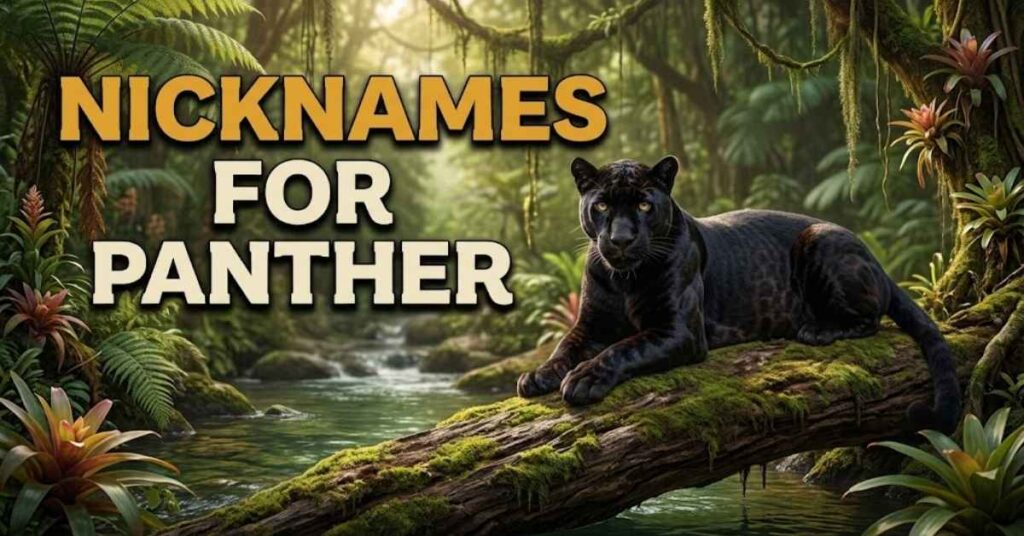Nicknames For Panther