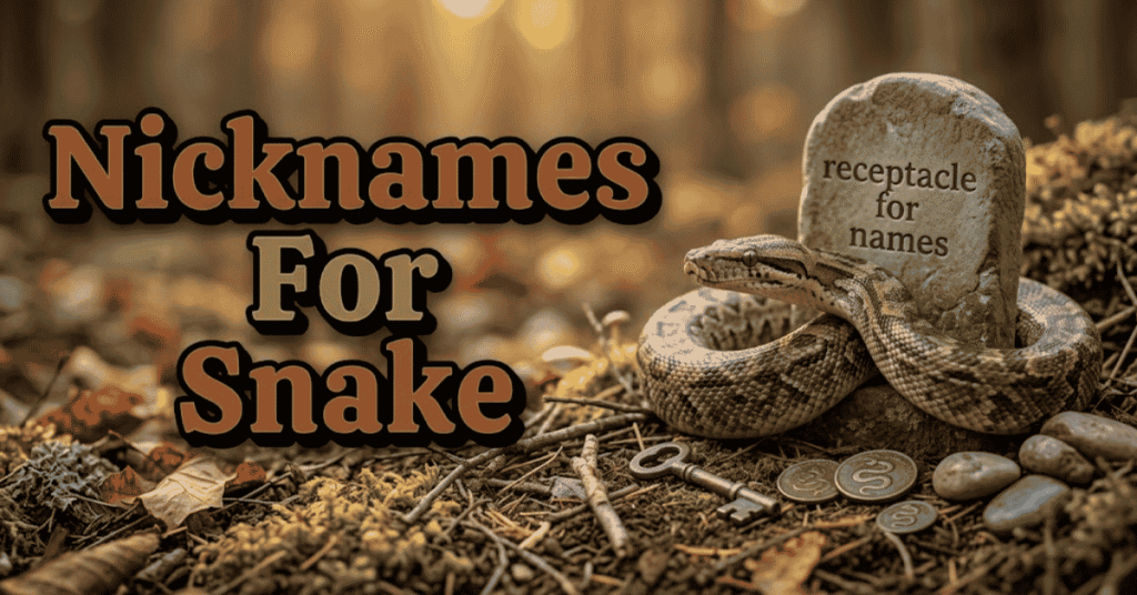  Nicknames For Snake