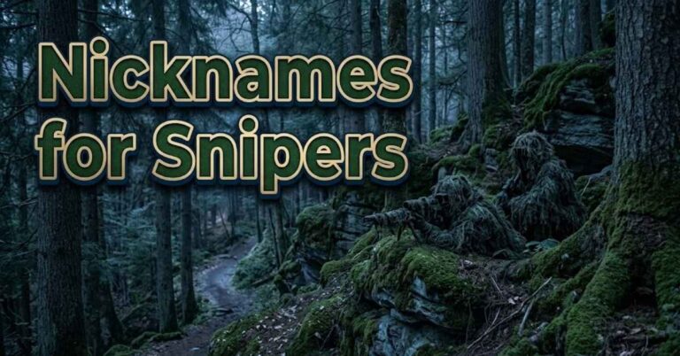Nicknames for Snipers