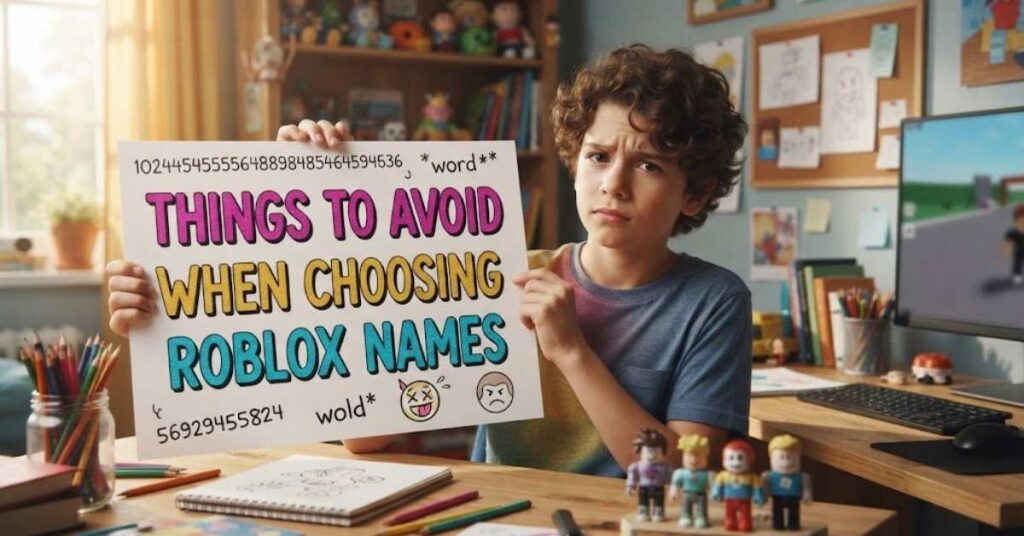 Things to Avoid When Choosing Roblox Names
