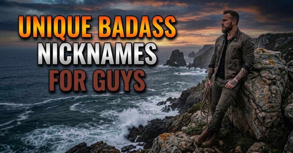 Unique Badass Nicknames for Guys