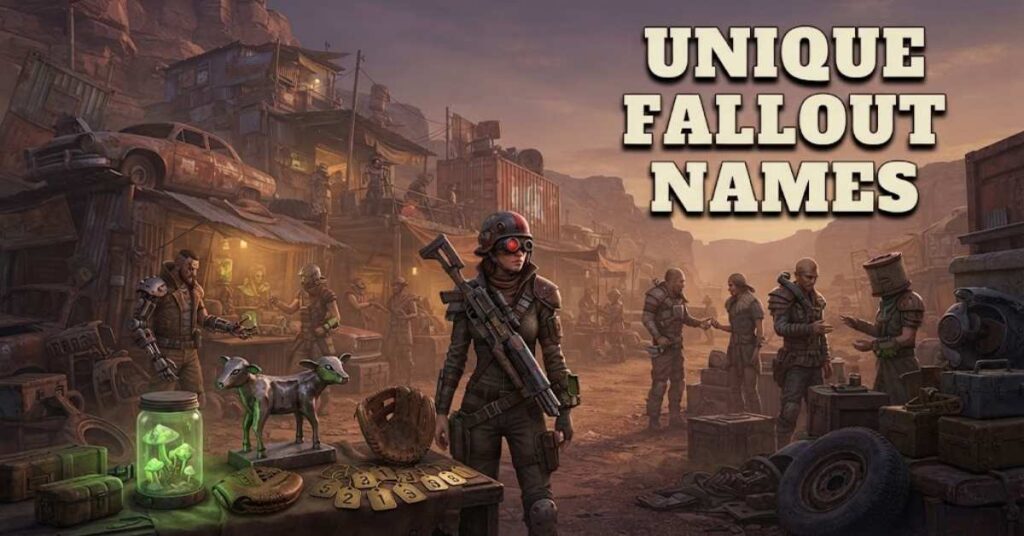 Unique Fallout Names
