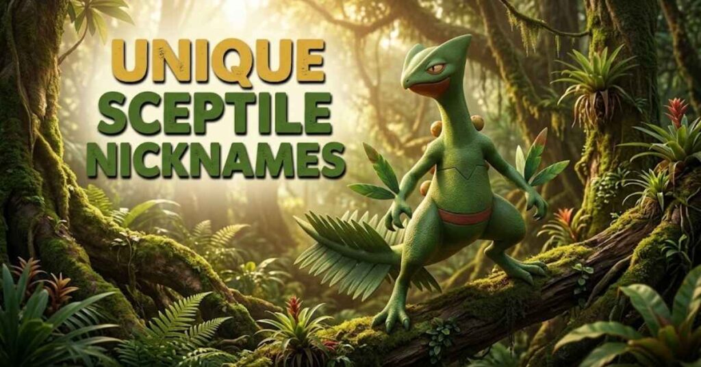 Unique Sceptile Nicknames