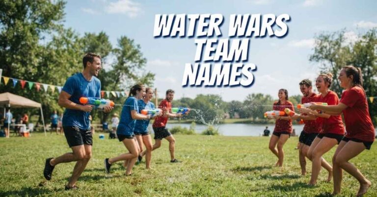 Water Wars Team Names